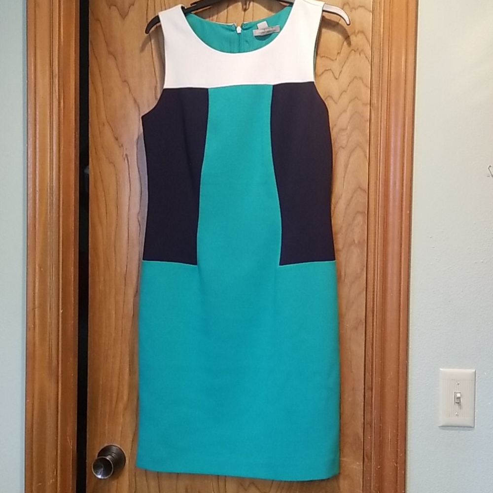 Banana Republic colorblocked dress
